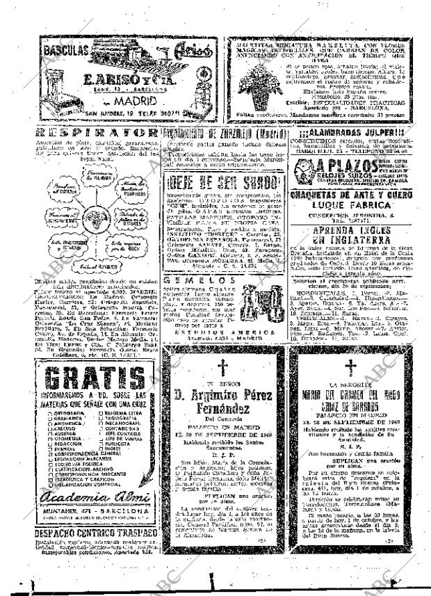 ABC MADRID 01-10-1960 página 86