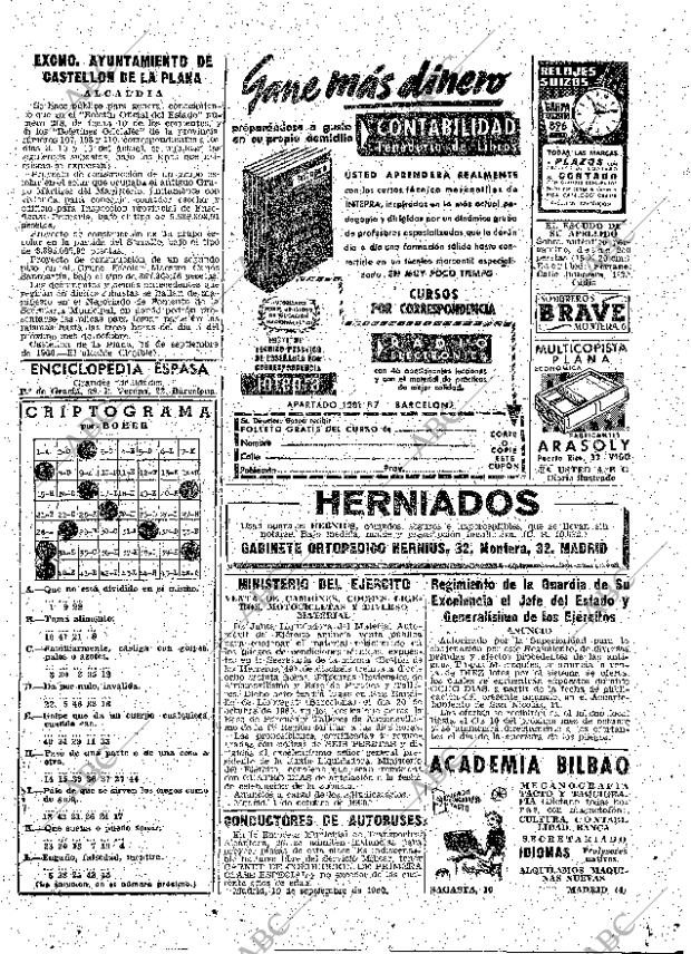 ABC MADRID 01-10-1960 página 87