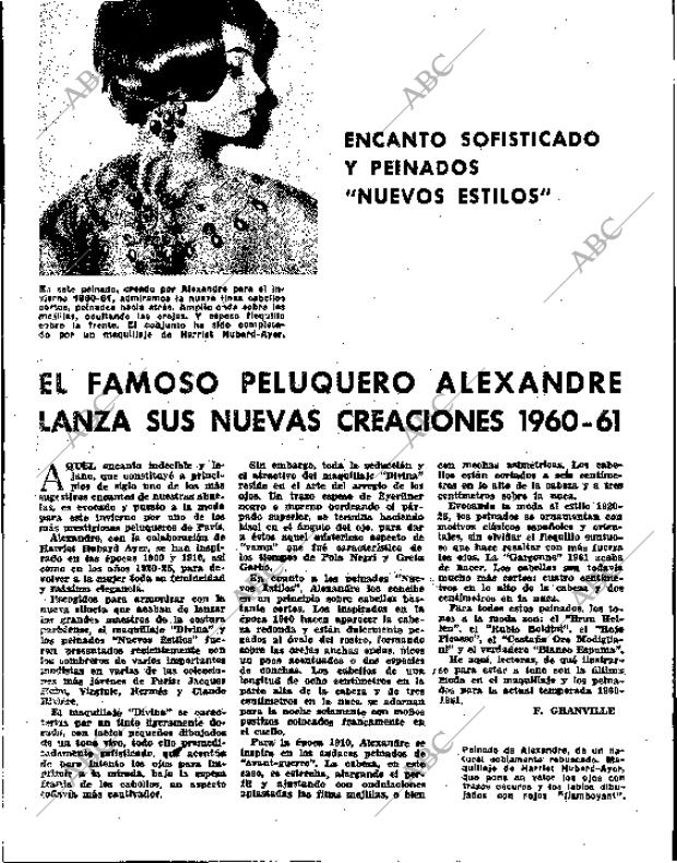 BLANCO Y NEGRO MADRID 01-10-1960 página 88