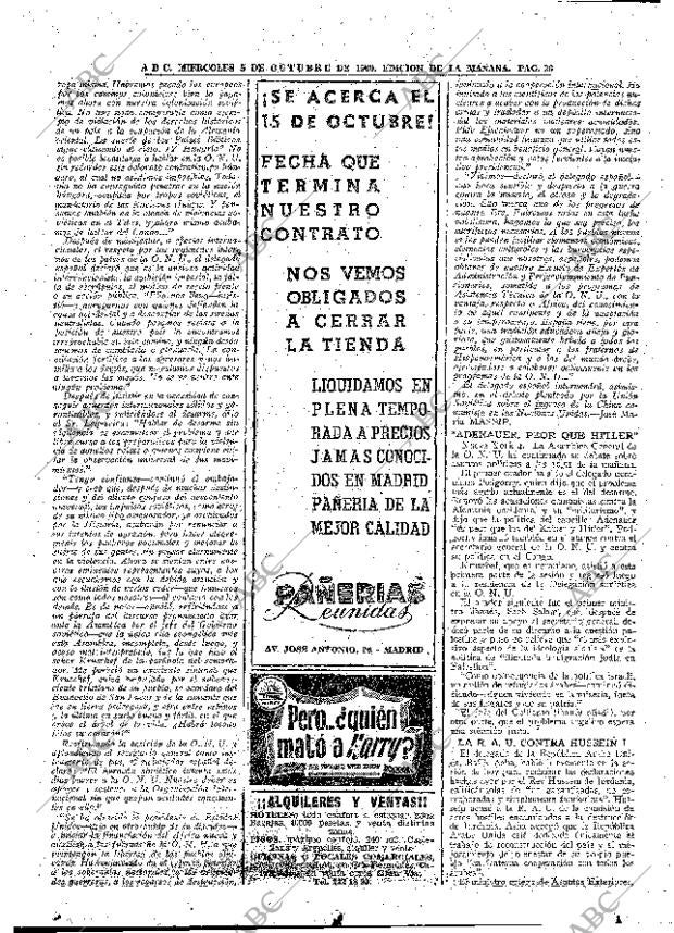 ABC MADRID 05-10-1960 página 36