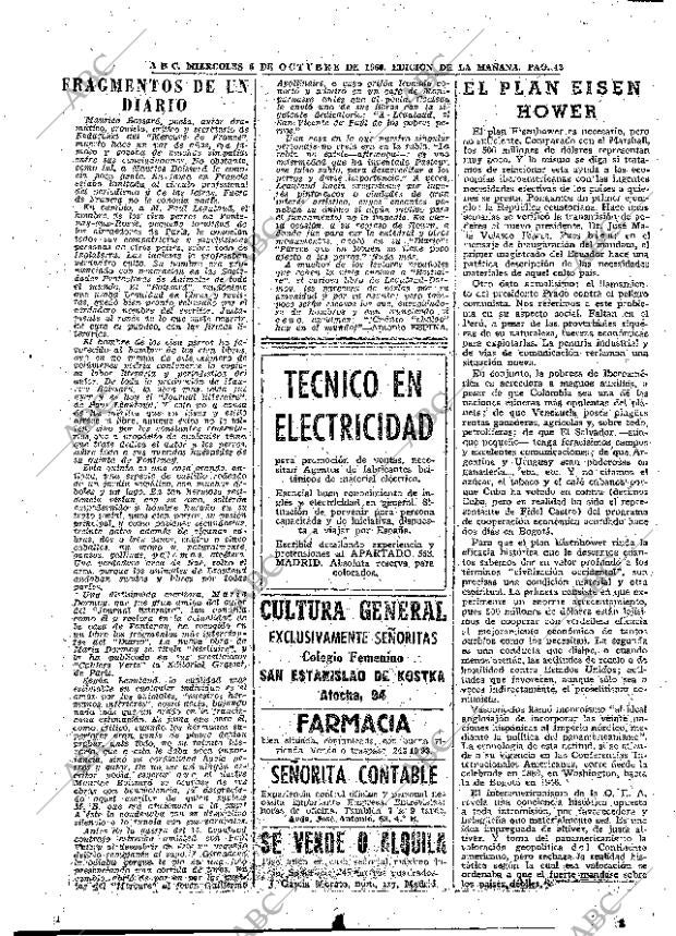 ABC MADRID 05-10-1960 página 42