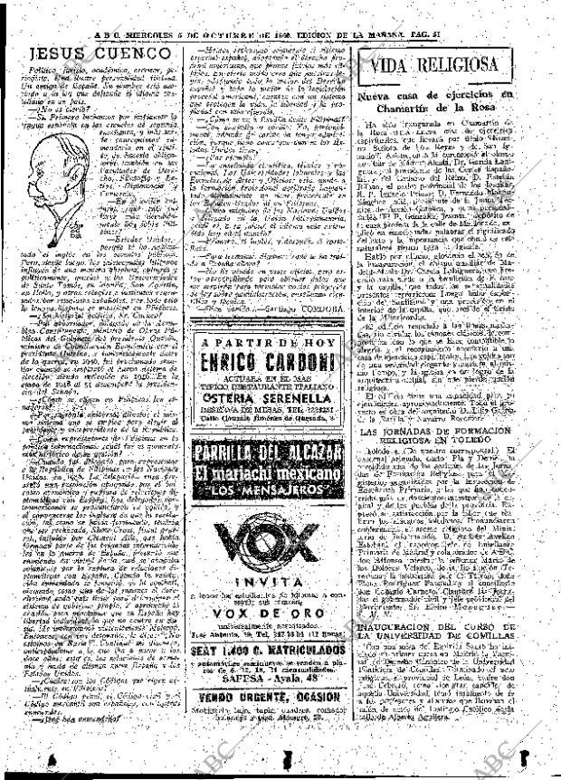 ABC MADRID 05-10-1960 página 51