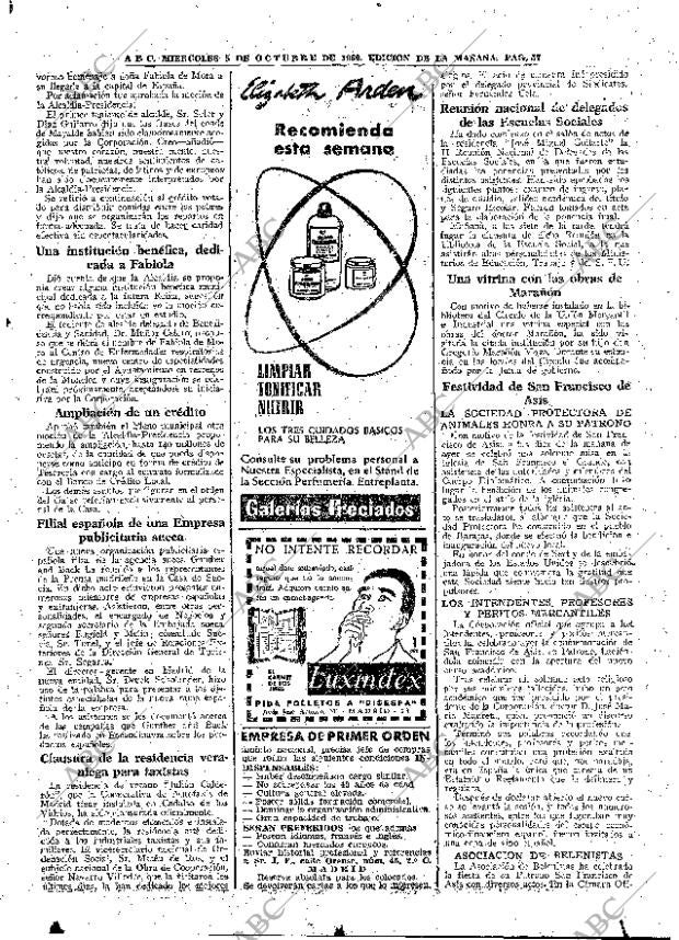 ABC MADRID 05-10-1960 página 57