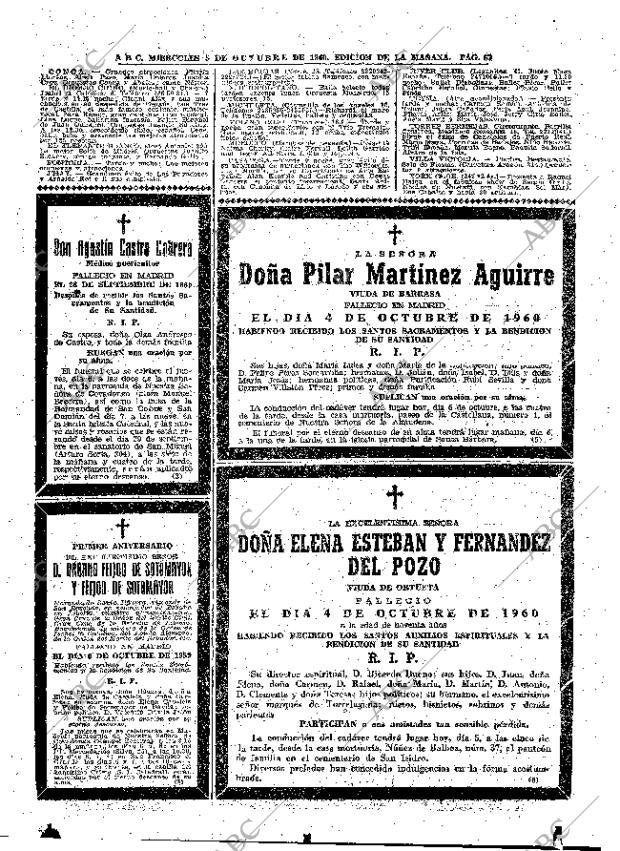 ABC MADRID 05-10-1960 página 67