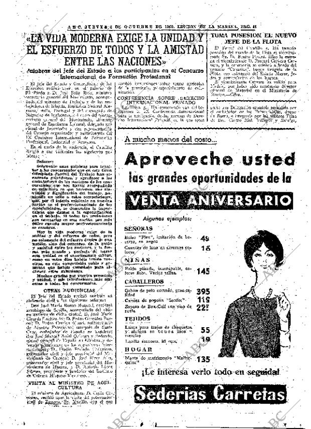 ABC MADRID 06-10-1960 página 49