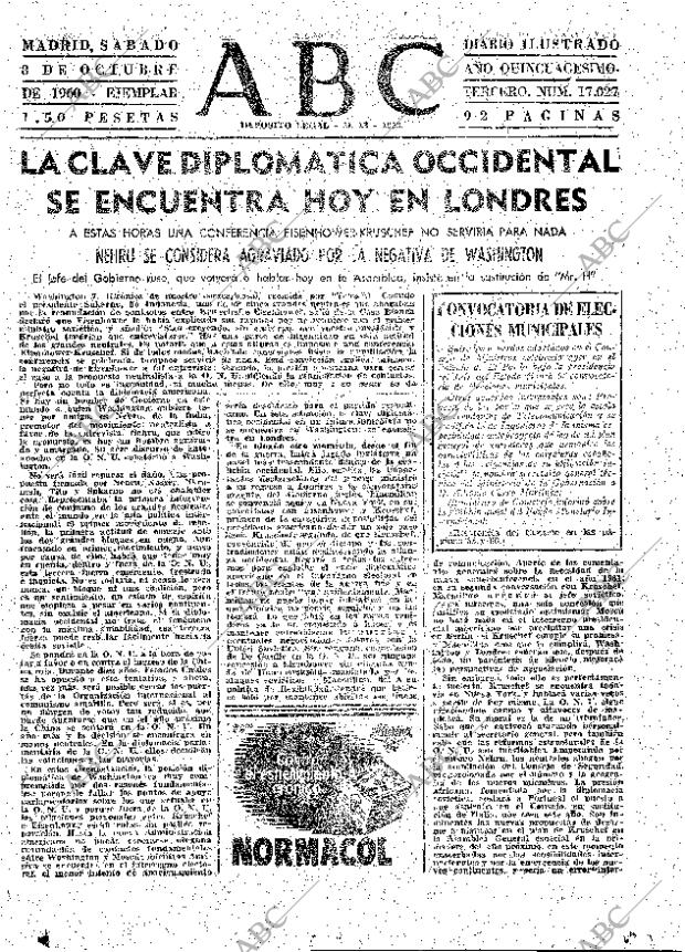ABC MADRID 08-10-1960 página 47