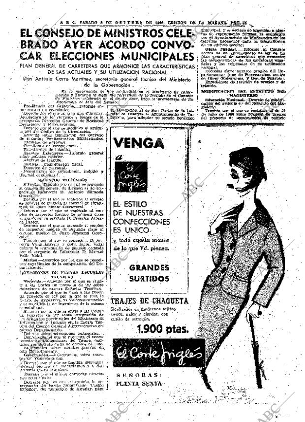 ABC MADRID 08-10-1960 página 55