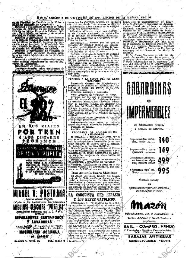 ABC MADRID 08-10-1960 página 56