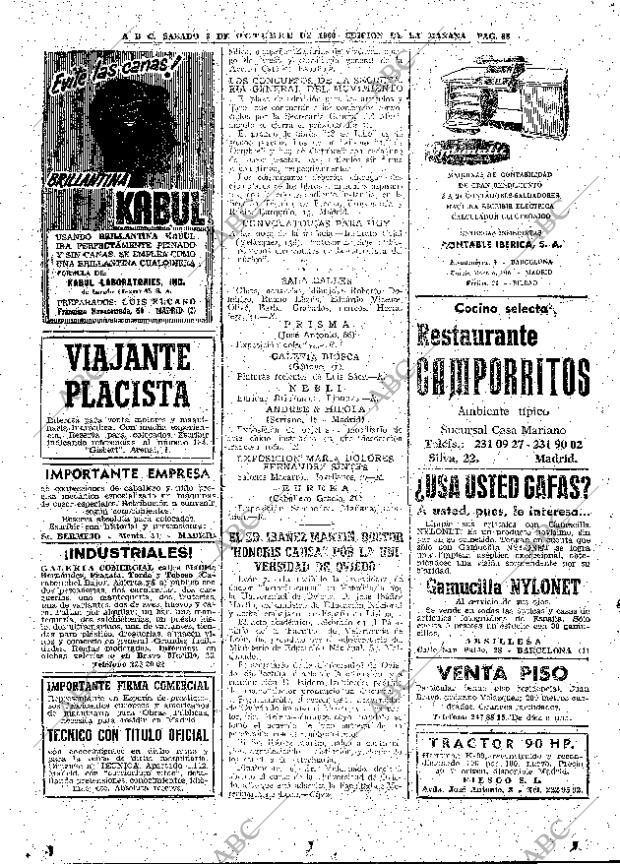 ABC MADRID 08-10-1960 página 68