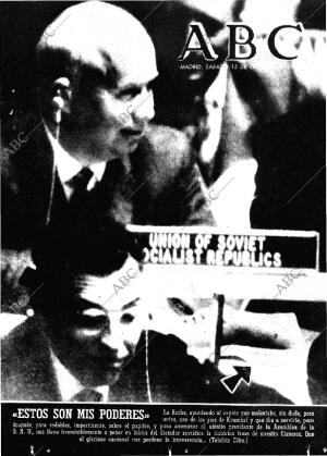 ABC MADRID 15-10-1960 página 1