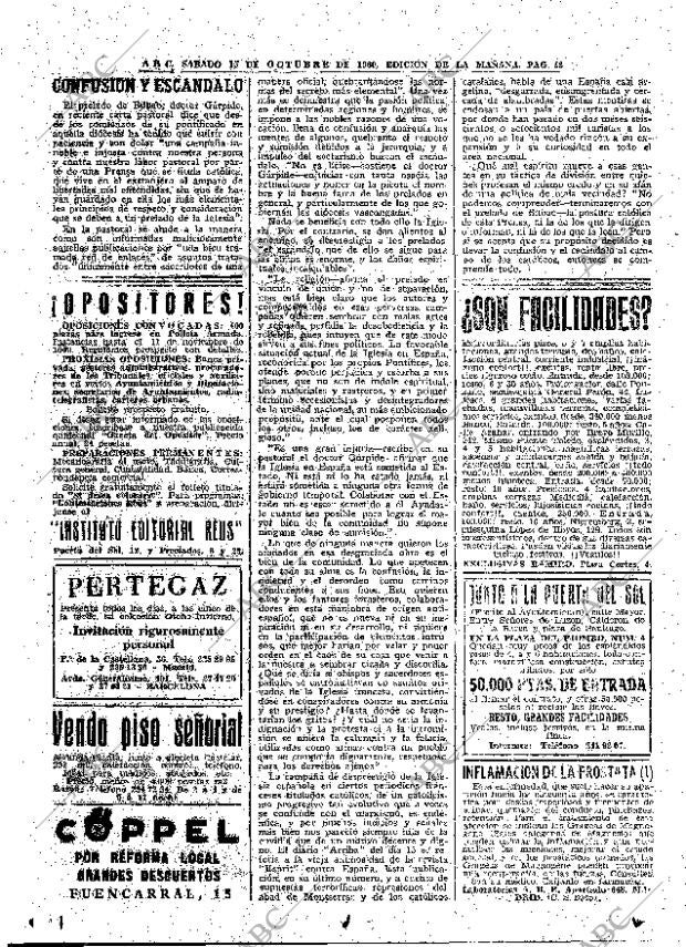 ABC MADRID 15-10-1960 página 48