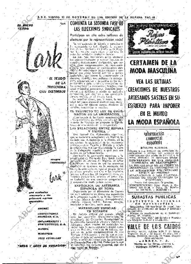 ABC MADRID 15-10-1960 página 52