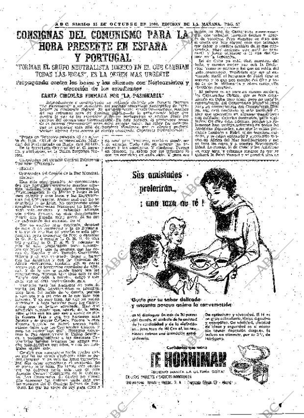 ABC MADRID 15-10-1960 página 57
