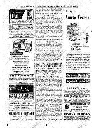 ABC MADRID 15-10-1960 página 64