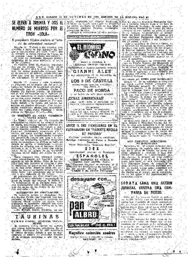 ABC MADRID 15-10-1960 página 69