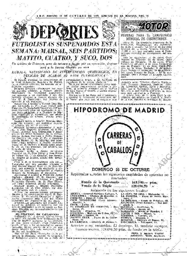 ABC MADRID 15-10-1960 página 75