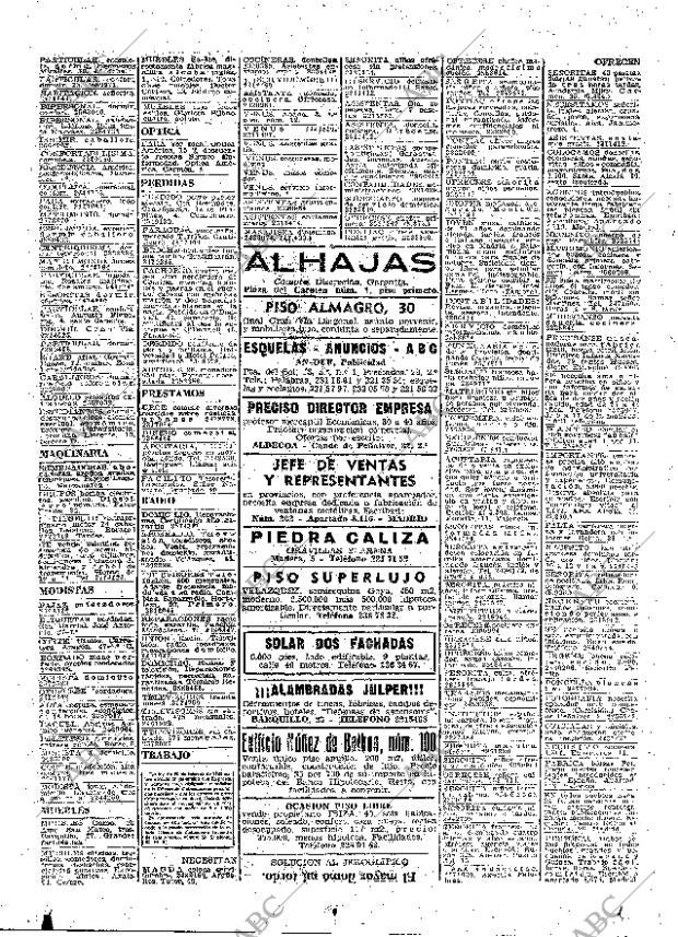 ABC MADRID 15-10-1960 página 84