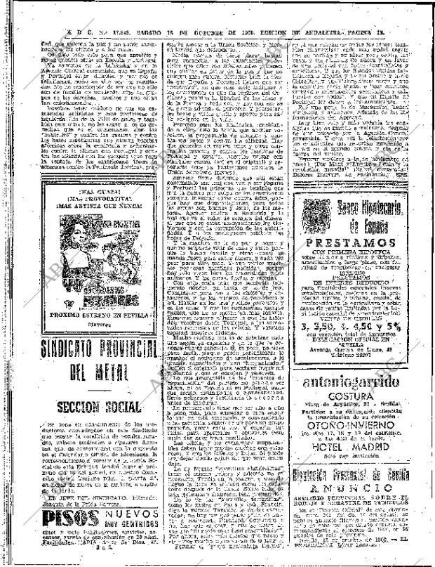 ABC SEVILLA 15-10-1960 página 16