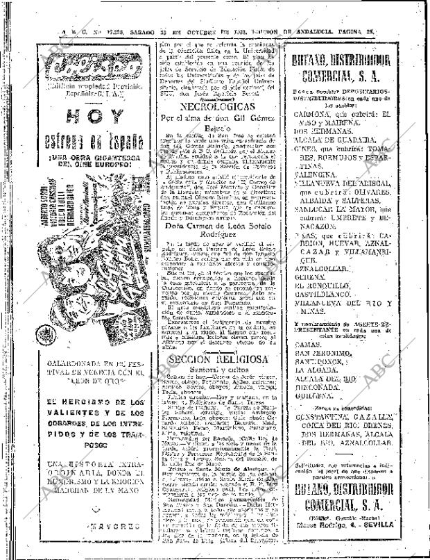 ABC SEVILLA 15-10-1960 página 26