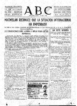 ABC MADRID 16-10-1960 página 63