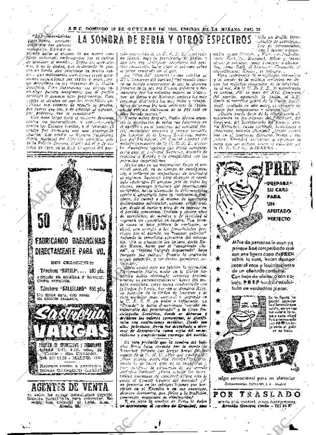 ABC MADRID 16-10-1960 página 70