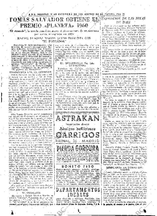 ABC MADRID 16-10-1960 página 73