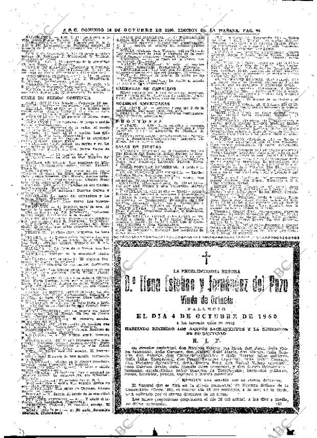 ABC MADRID 16-10-1960 página 94