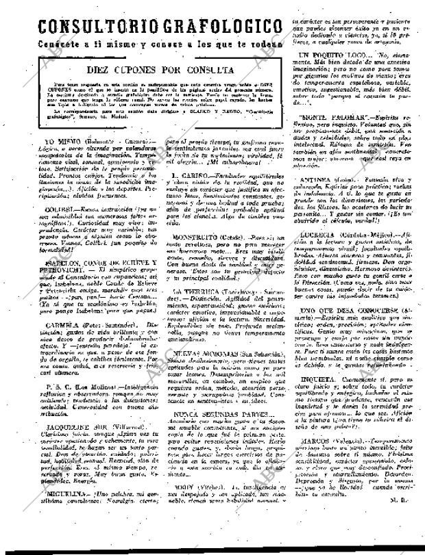 BLANCO Y NEGRO MADRID 22-10-1960 página 113