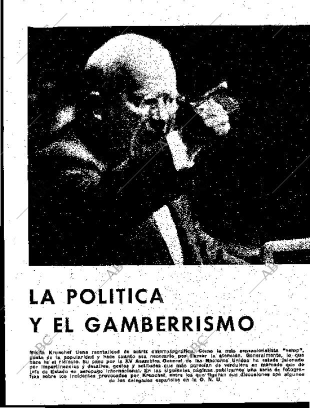 BLANCO Y NEGRO MADRID 22-10-1960 página 15
