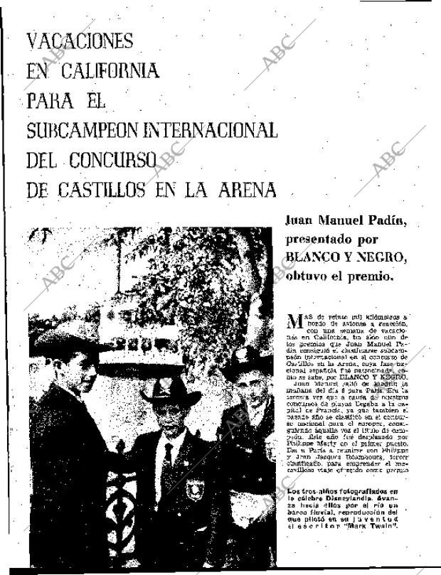 BLANCO Y NEGRO MADRID 22-10-1960 página 52
