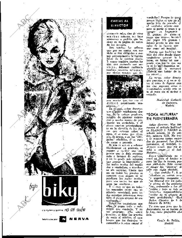 BLANCO Y NEGRO MADRID 22-10-1960 página 6