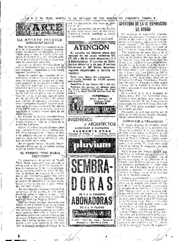 ABC SEVILLA 25-10-1960 página 26