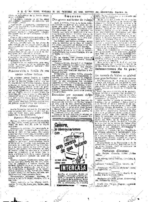 ABC SEVILLA 25-10-1960 página 30