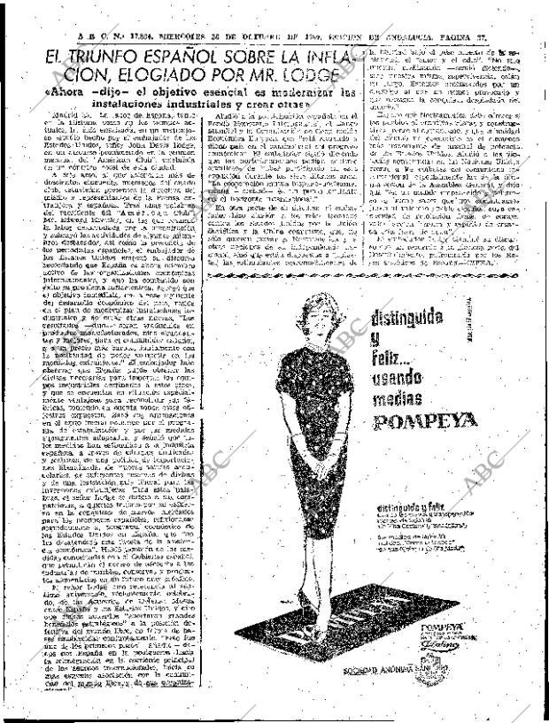 ABC SEVILLA 26-10-1960 página 27