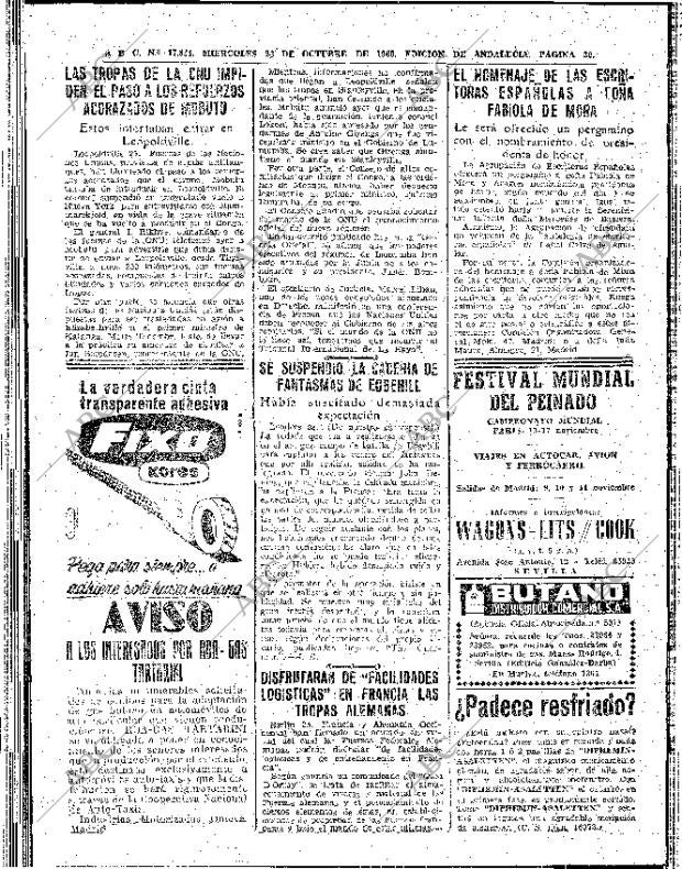 ABC SEVILLA 26-10-1960 página 30
