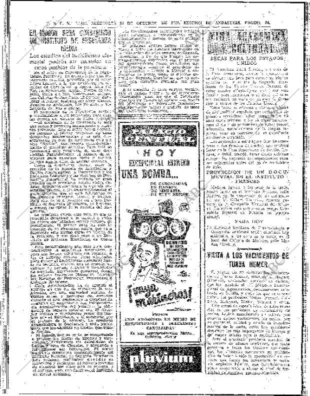 ABC SEVILLA 26-10-1960 página 34