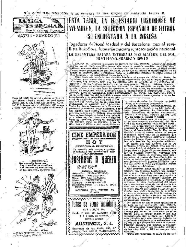 ABC SEVILLA 26-10-1960 página 39