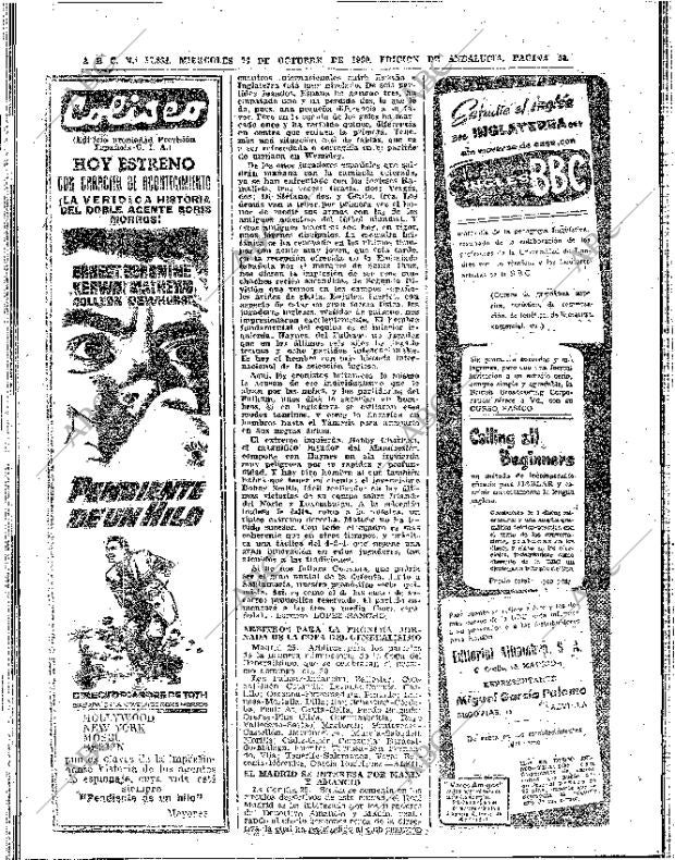 ABC SEVILLA 26-10-1960 página 40