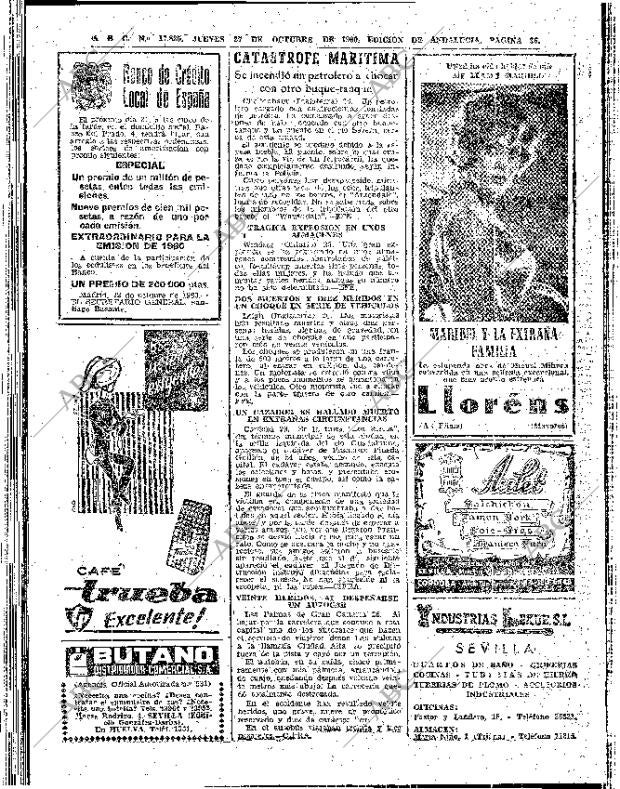 ABC SEVILLA 27-10-1960 página 36