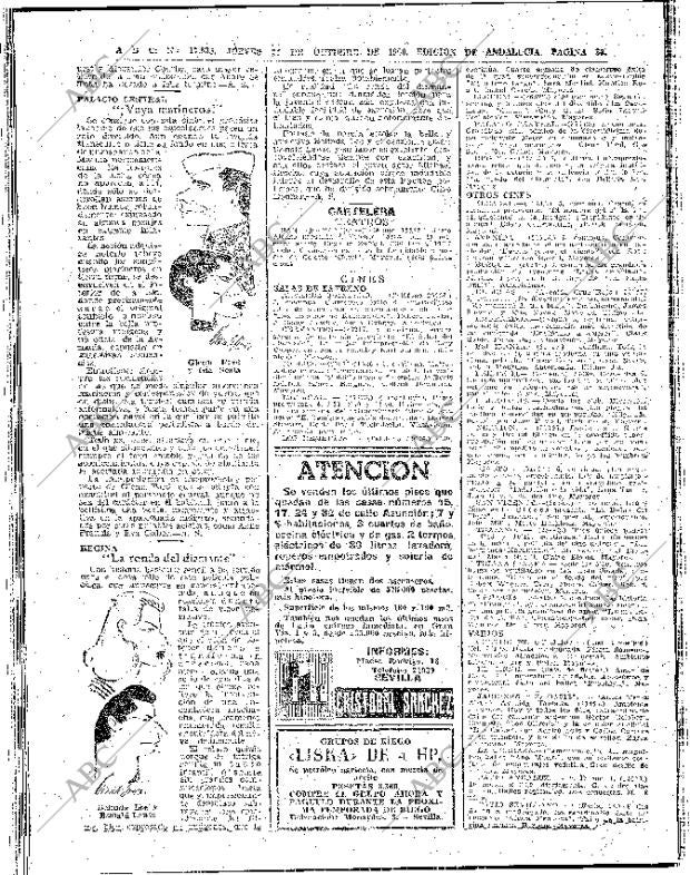 ABC SEVILLA 27-10-1960 página 38