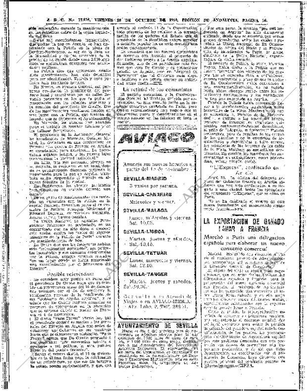 ABC SEVILLA 28-10-1960 página 16