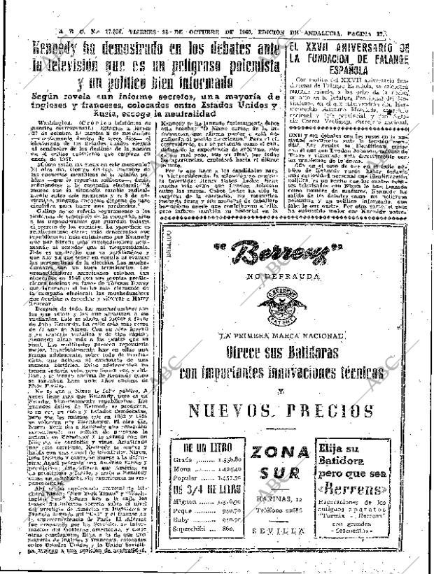 ABC SEVILLA 28-10-1960 página 17