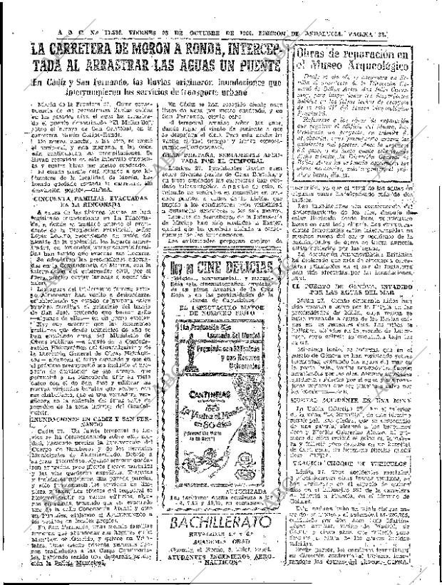 ABC SEVILLA 28-10-1960 página 23