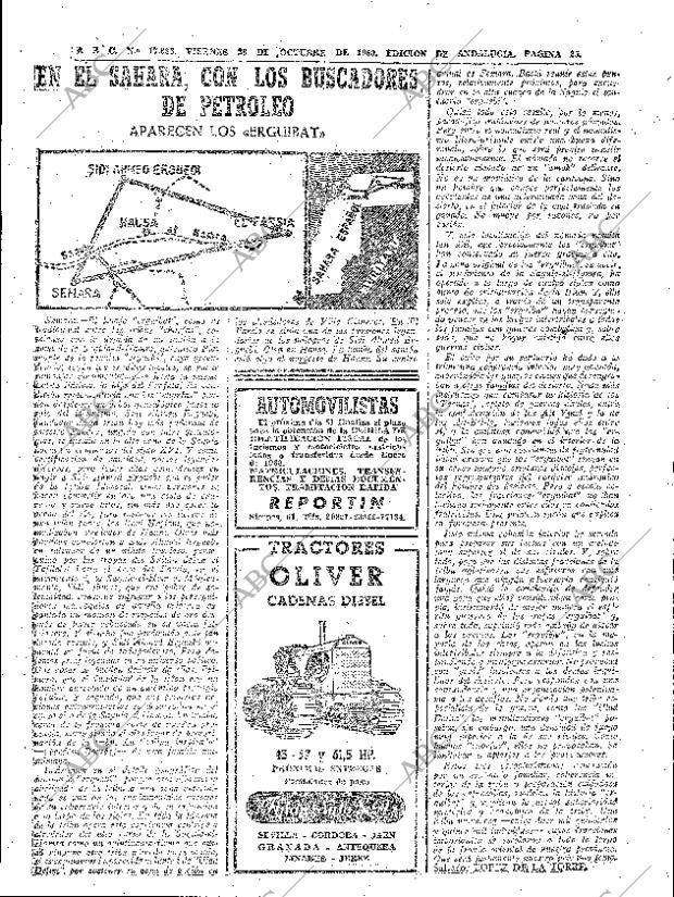 ABC SEVILLA 28-10-1960 página 25