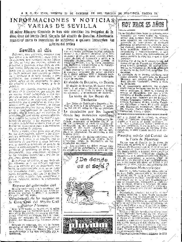 ABC SEVILLA 28-10-1960 página 29