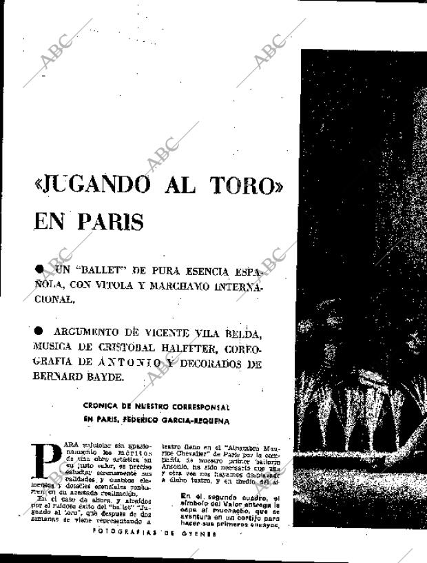 BLANCO Y NEGRO MADRID 29-10-1960 página 74