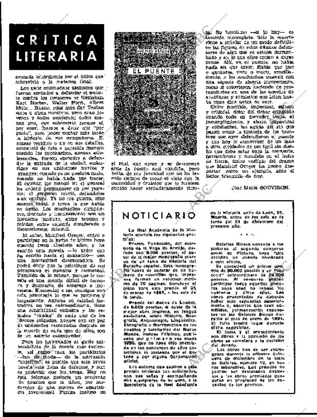 BLANCO Y NEGRO MADRID 29-10-1960 página 84