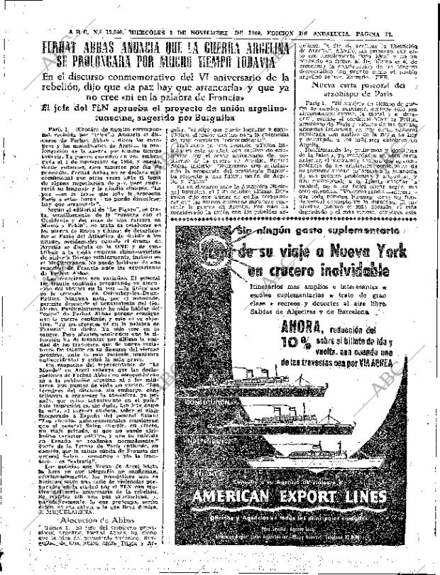 ABC SEVILLA 02-11-1960 página 17