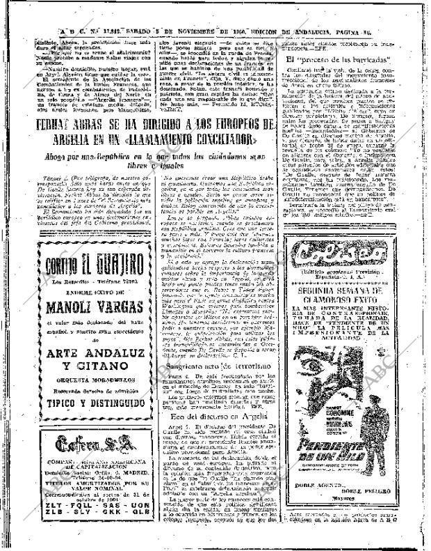 ABC SEVILLA 05-11-1960 página 14