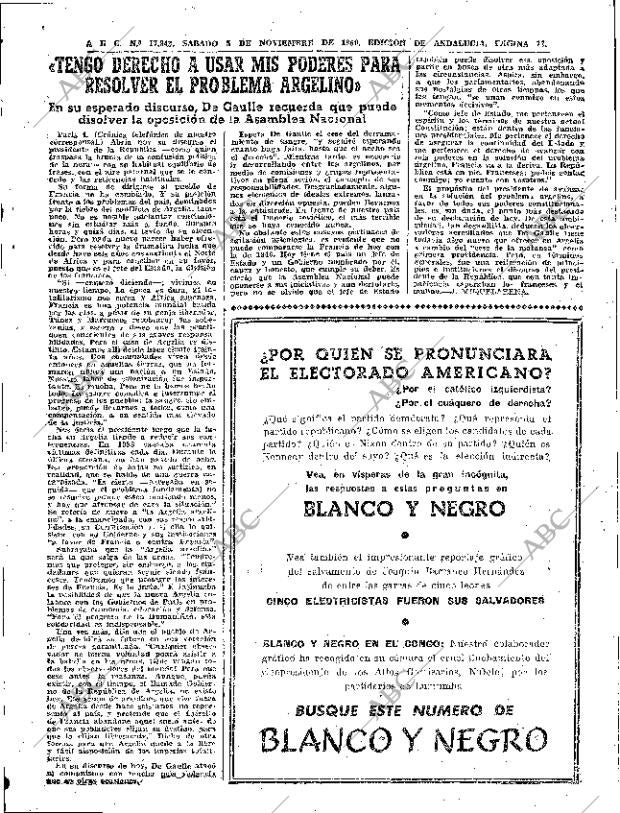ABC SEVILLA 05-11-1960 página 15